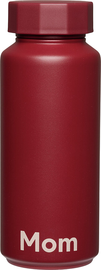 Family MOM Thermal Bottle, burgundy