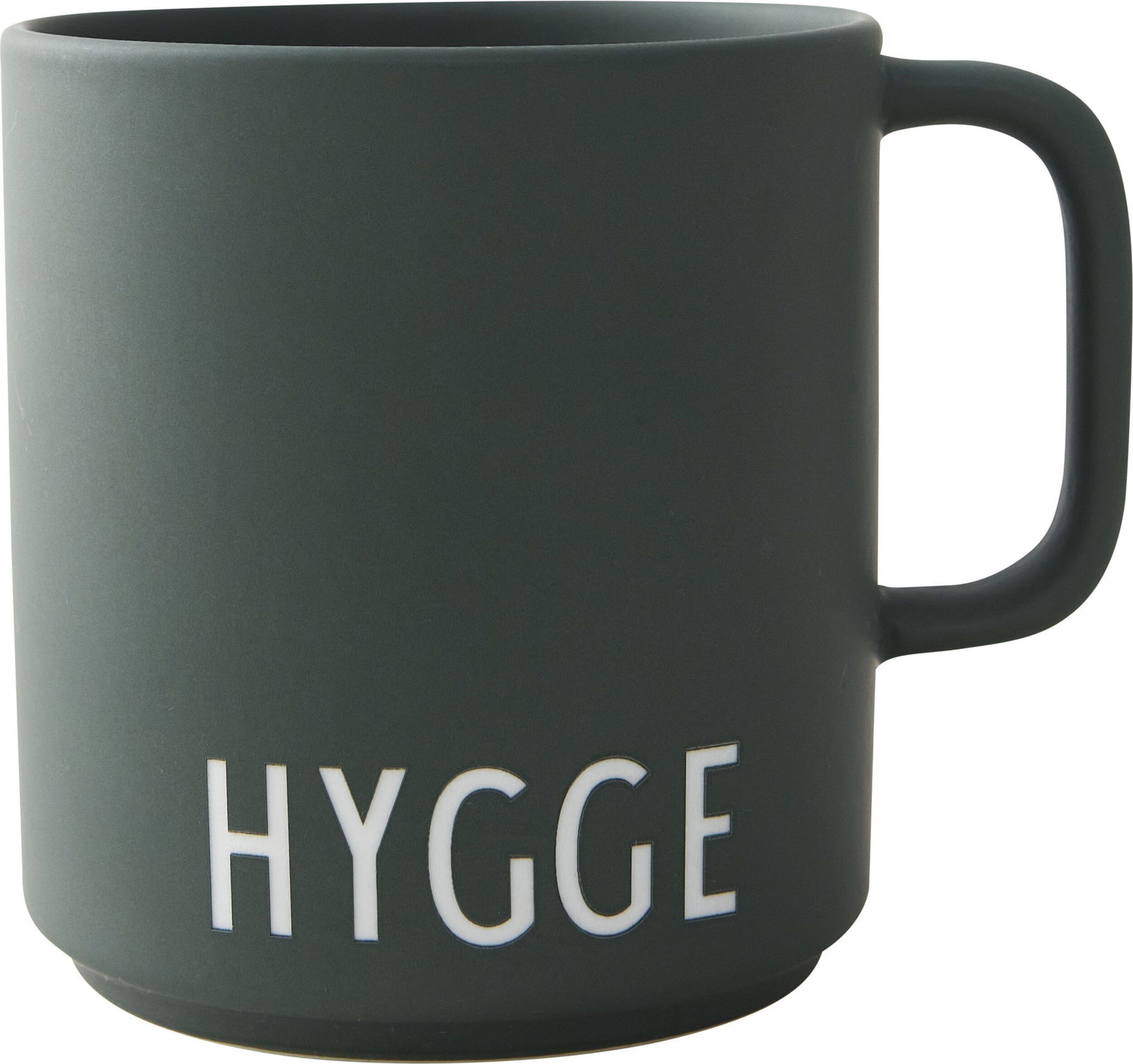 Favourite Hygge Becher mit Henkel dunkelgrün