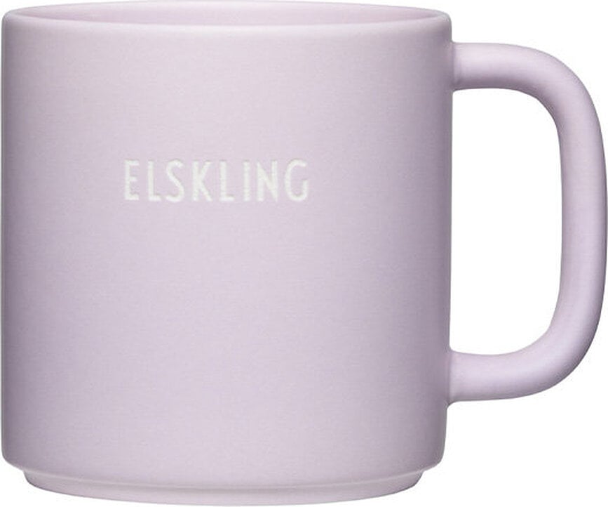 Favourite Little ELSKLING Mug with handle, purple