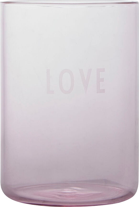 Favourite Love Wasserglas rosig