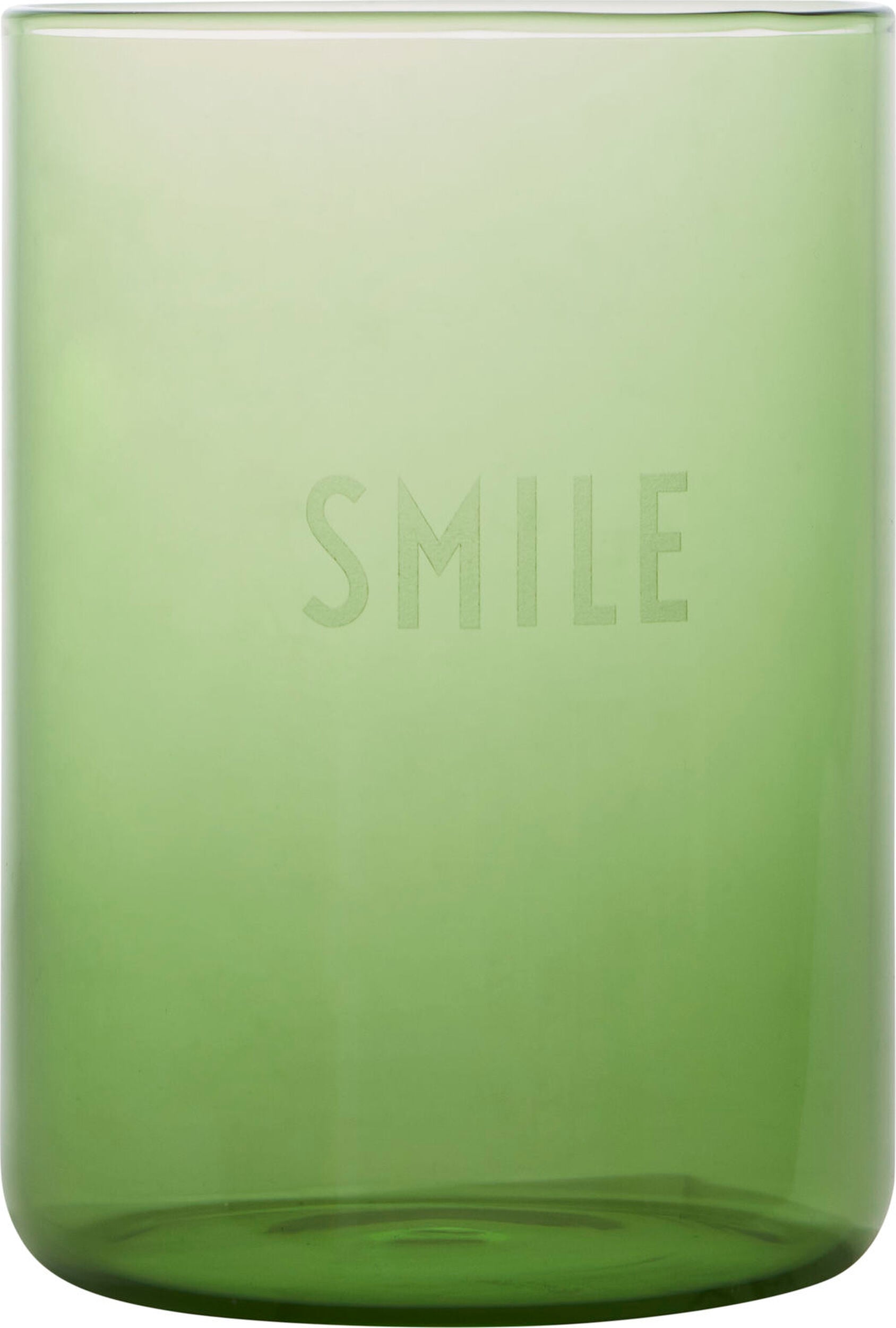 Favourite Smile Wasserglas grün