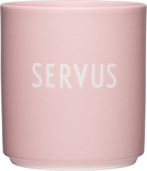 Favourite Tasse DE Servus, rosa