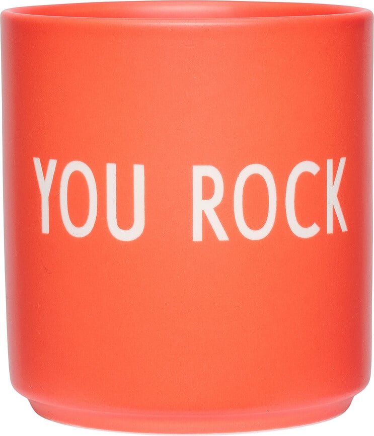 Favourite You Rock Becher rot