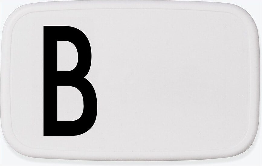 Fiambrera AJ, letra B