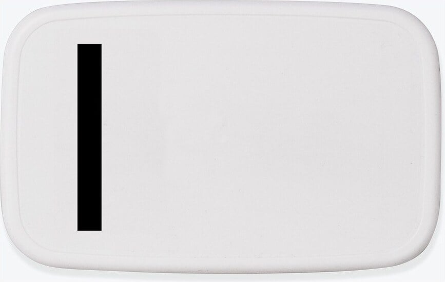 Fiambrera AJ, letra I