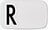 Fiambrera AJ, letra R