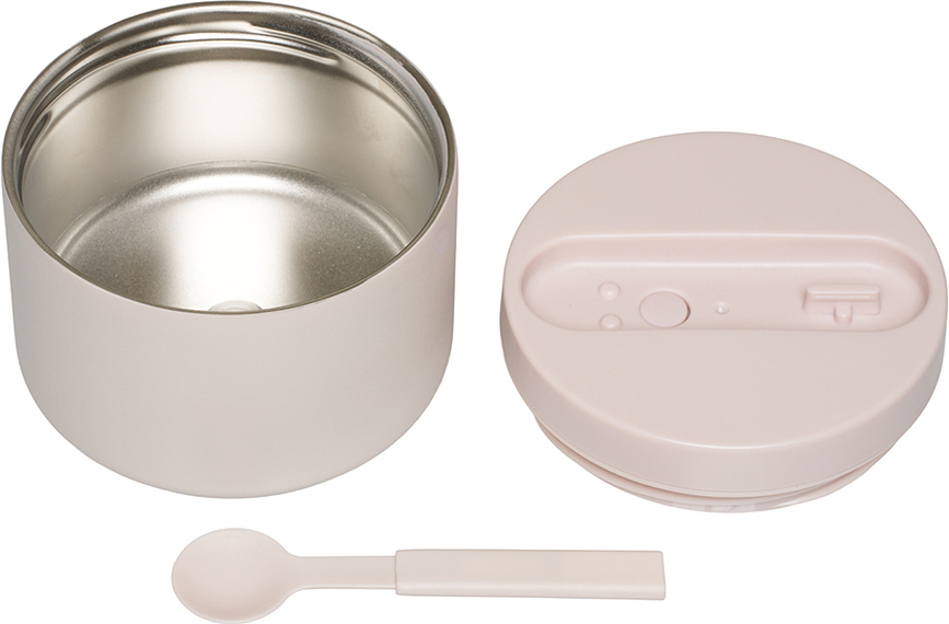 Fiambrera Térmica To Go, pequeña, lavanda, con cuchara, Set de 2 piezas