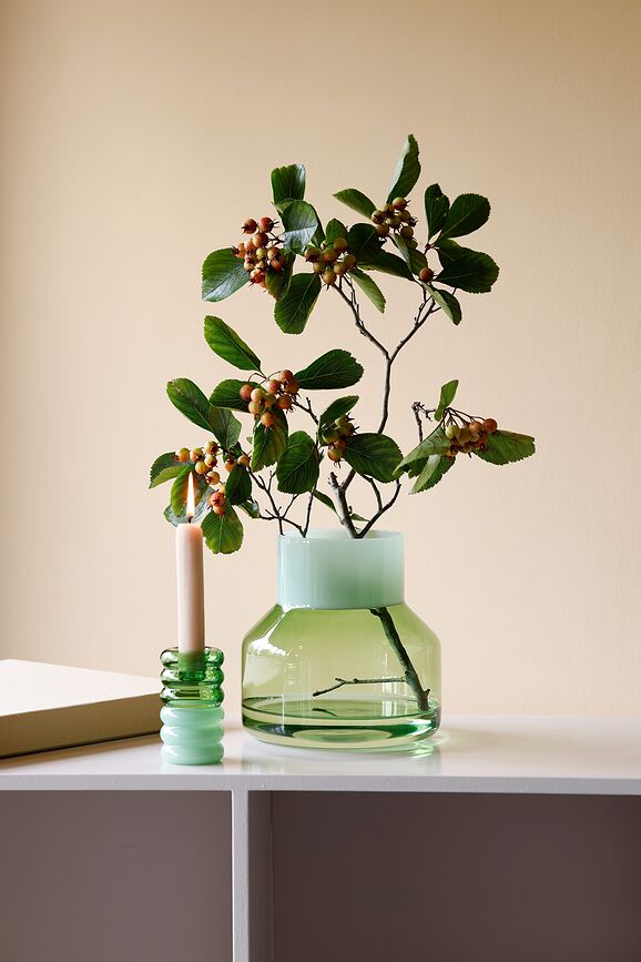 Generous Vase grand, vert