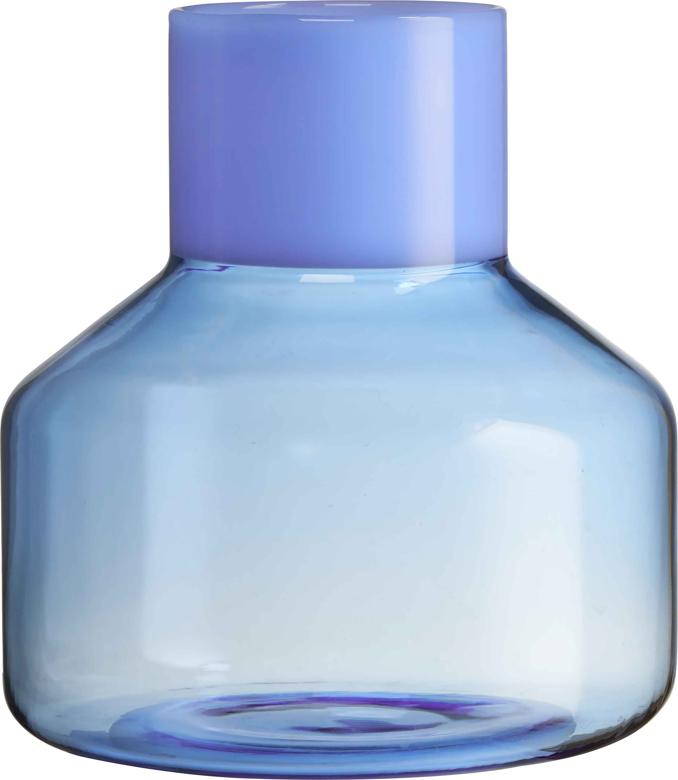 Generous Vase mittel blau