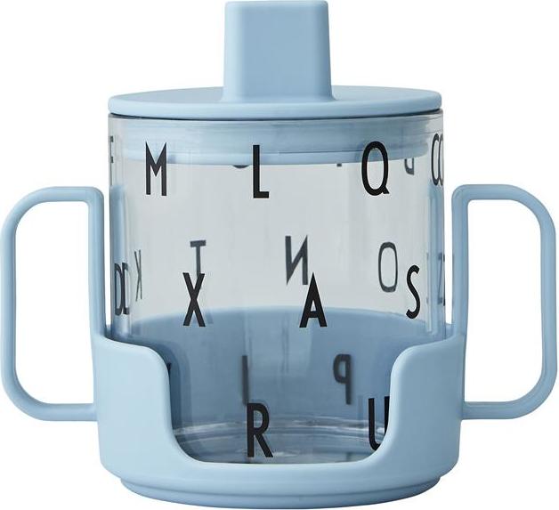 Grow Baby-Becher himmelblau aus Tritan und Glas 3 El.
