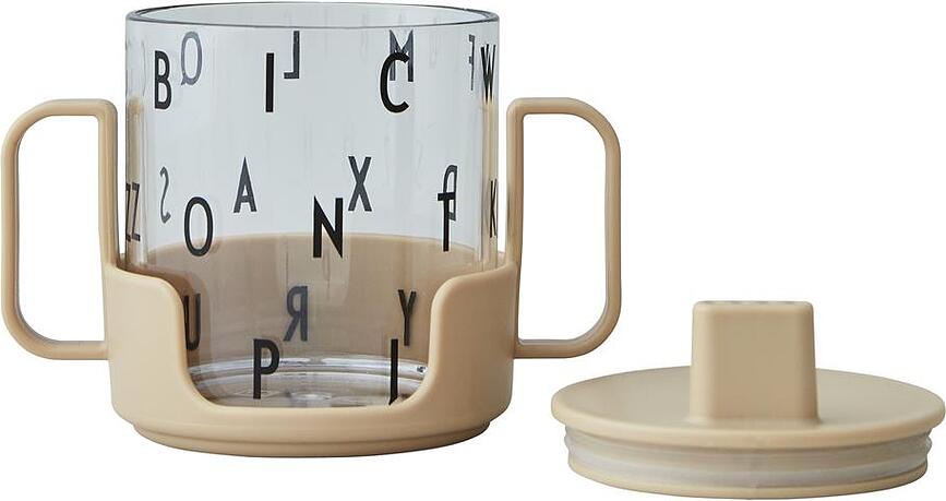 Grow Tasse pour enfant, moutarde, en Tritan et verre, Set 3 pièces