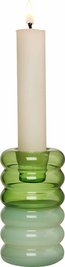 Hoop Svijećnjak za klasičnu svijeću žuto-sivi