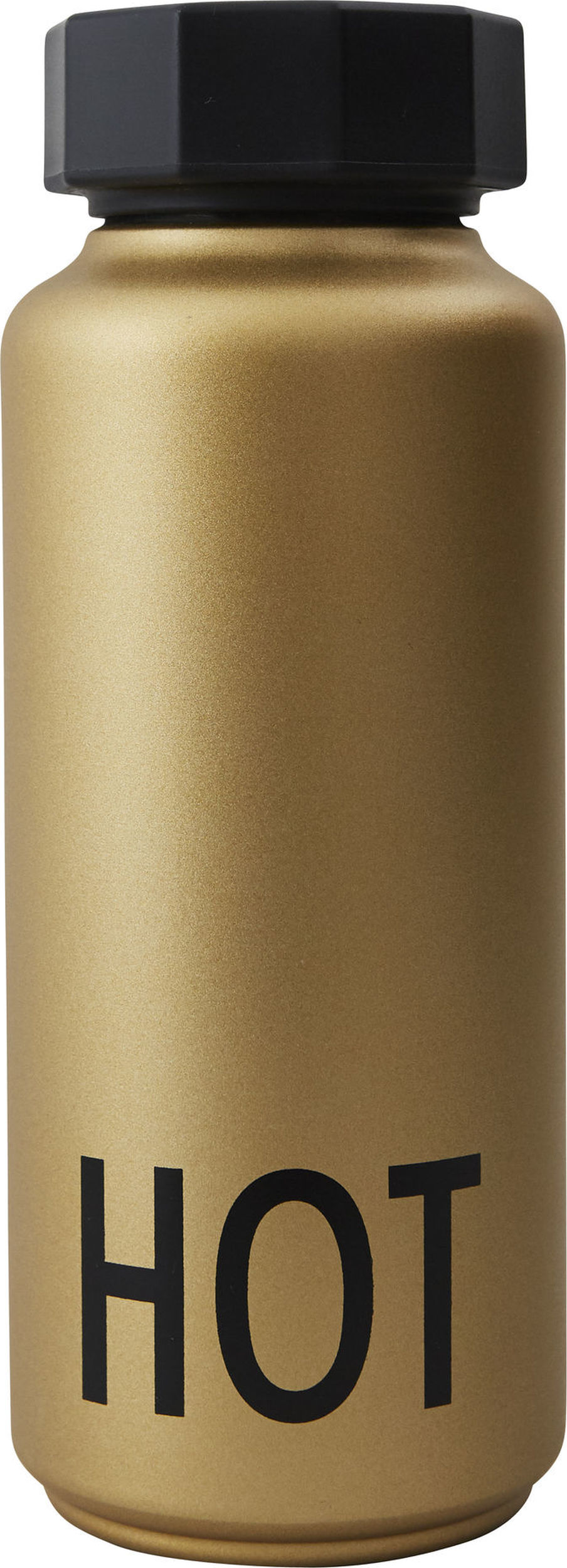 Hot Thermosflasche goldfarben