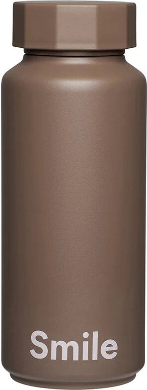 Hot Thermosflasche smile braun Sonderausgabe