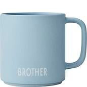 Kubek z uchem Mini Favourite Brother Love błękitny