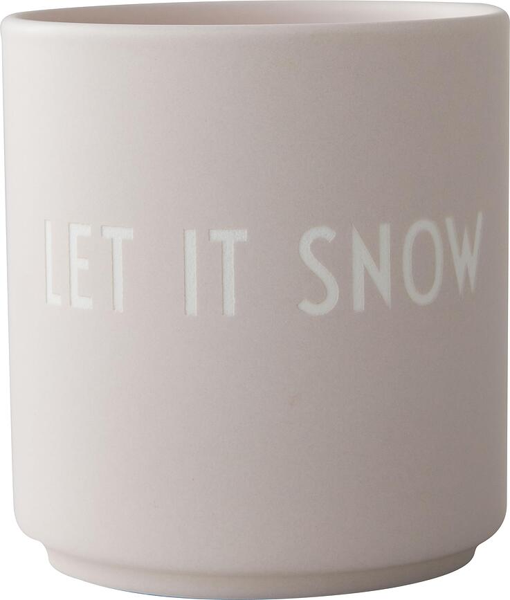 Кухоль Favourite Xmas Let It Snow світло-бежевий