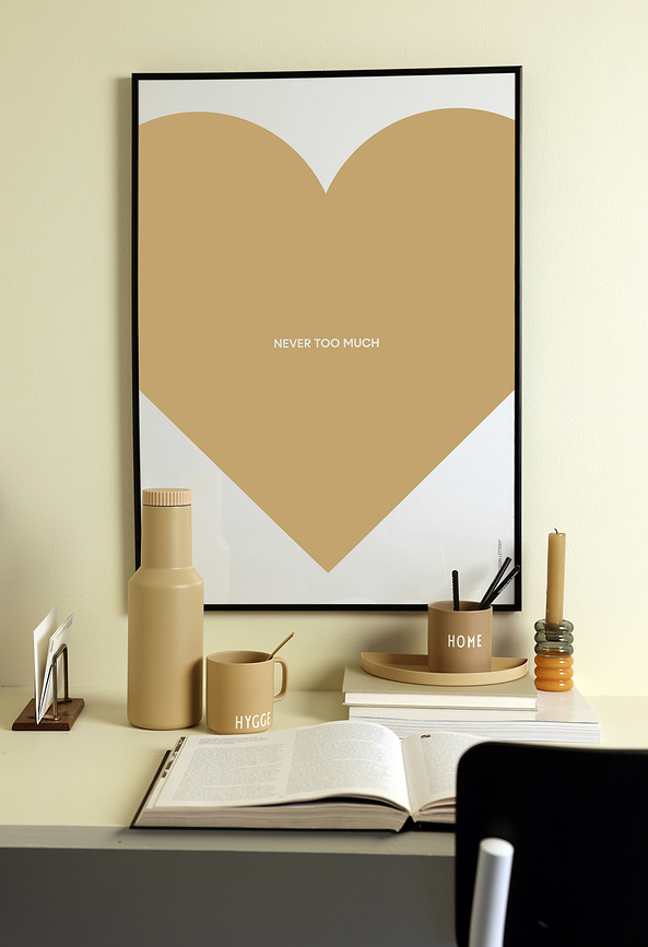 Love Αφίσα, 50 x 70 εκ., μωβ