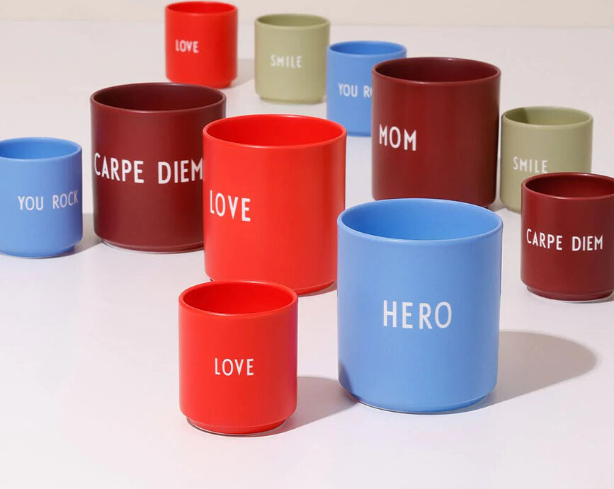 Love & Friendship Mini krus LOVE rød