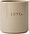 Mini Favourite Love Baby-Becher beige aus Tritan