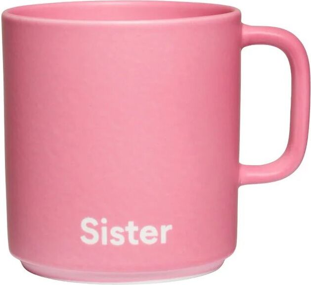 Mini Favourite Sister Love Becher mit Henkel rosa