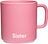 Mini Favourite Sister Love Becher mit Henkel rosa
