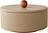 Opbevaringsbeholder Treasure lav beige