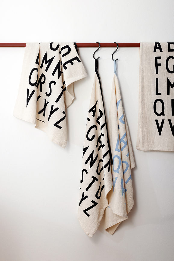 Paño de Cocina Premium Classic, 50 x 70 cm, beige y azul