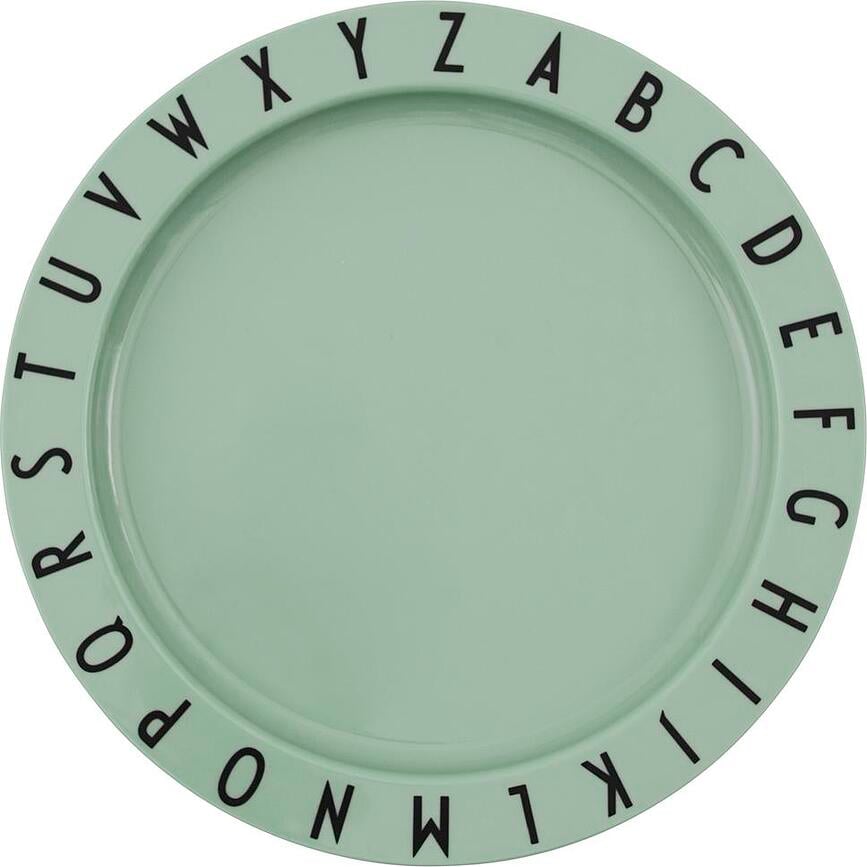 Plato de tritan Eat & Learn, verde