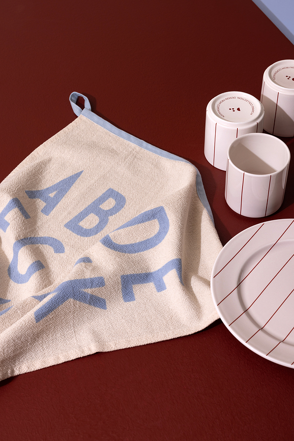 Premium Classic Krpa kuhinjska 50 x 70 cm bež-plava