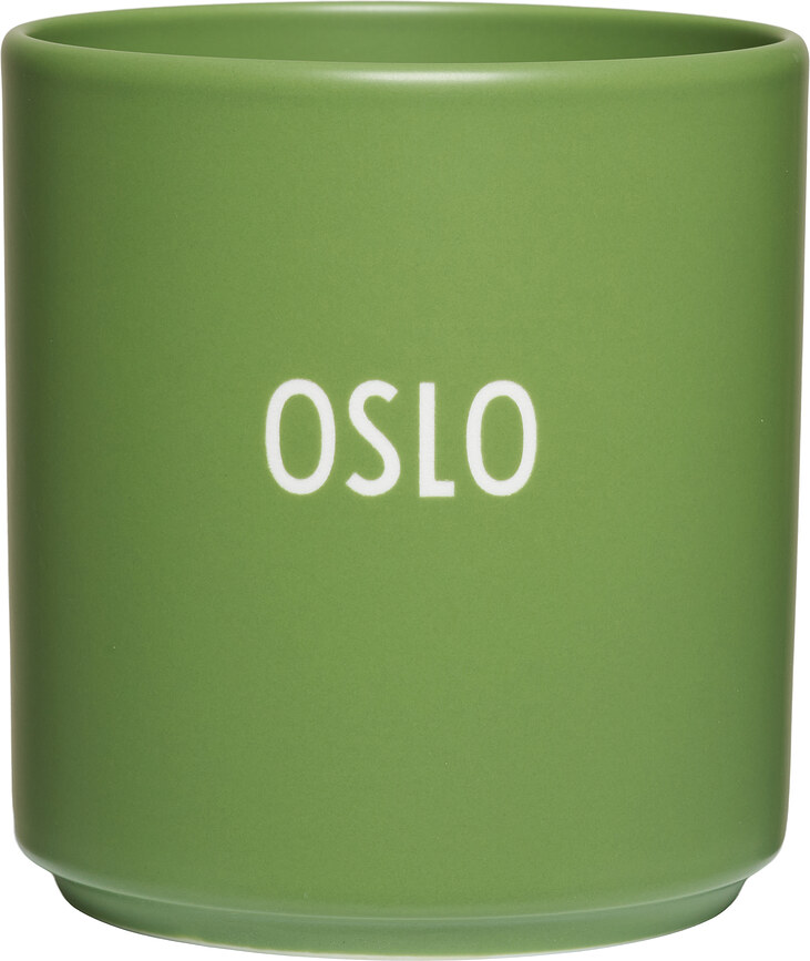Puodelis Favourite Oslo žalios spalvos