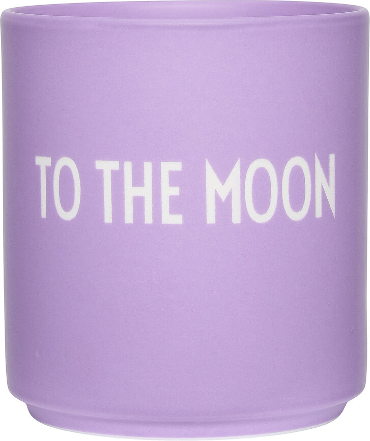 Puodelis Favourite To The Moon violetinės spalvos