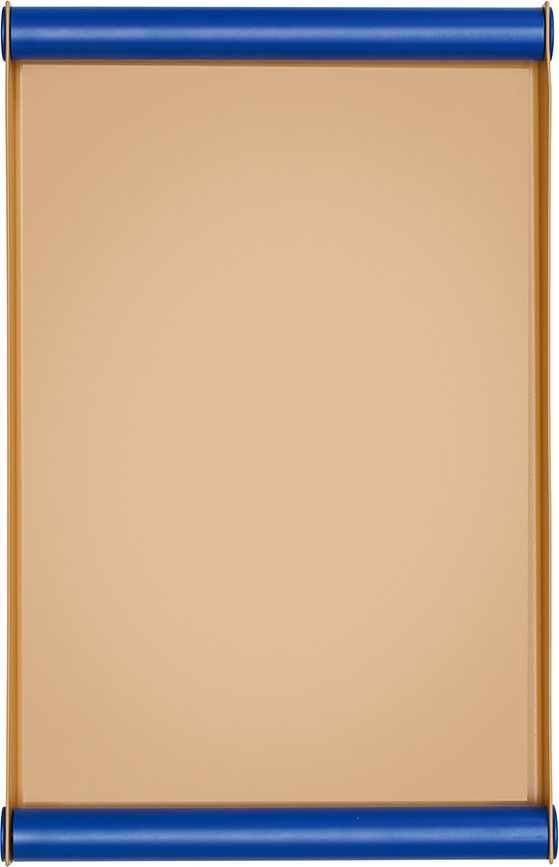 Ray Δίσκος σερβιρίσματος μεγάλος, μπεζ-κοβάλτιο