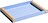 Ray Plateau de Service moyen, bleu clair et beige