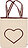 Reisetasche In My Heart beige-burgunderrot