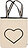 Reisetasche In My Heart beige-schwarz