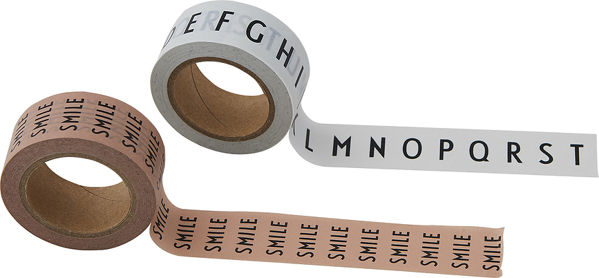 Say It With Tape ABC Bon Apetit Tape black and green 2 pcs