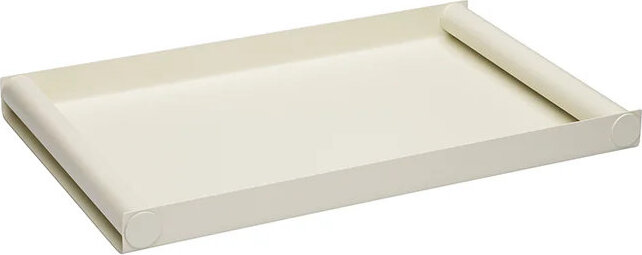 Serviertablett Ray Tray L, weiß