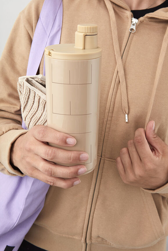 Σέικερ To Go, 500 ml, λαδί