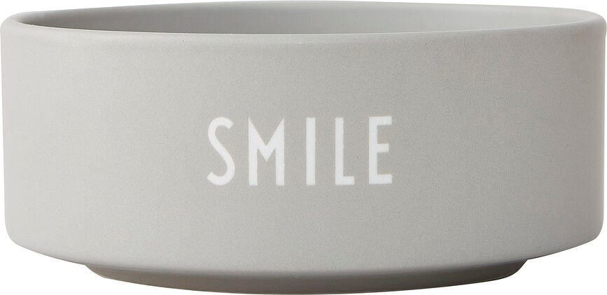 Snack Smile Snack-Schale grau