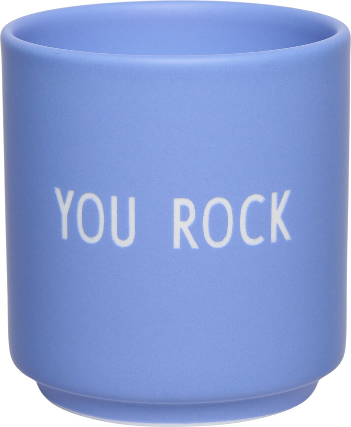 Tasse Love & Friendship Mini YOU ROCK, bleu clair