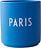Taza Favourite FR Paris, azul cobalto