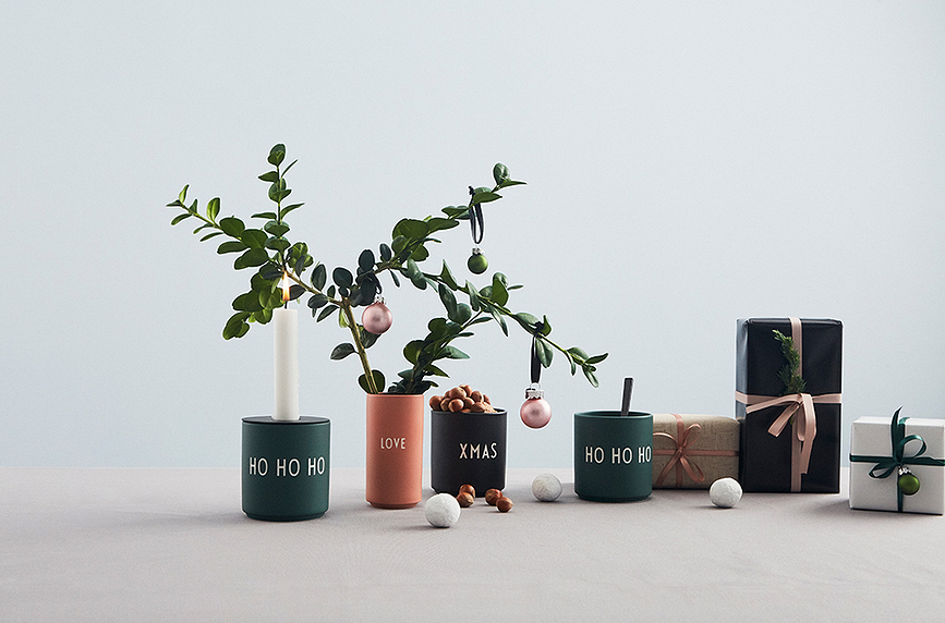 Taza Favourite Xmas Hey Santa, rojo