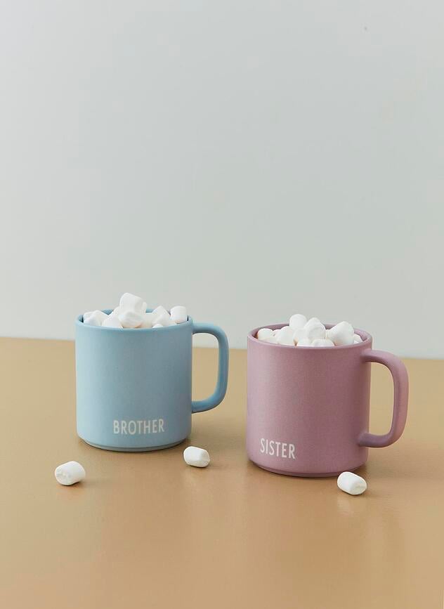Taza mini Favourite Sister Love, rosa
