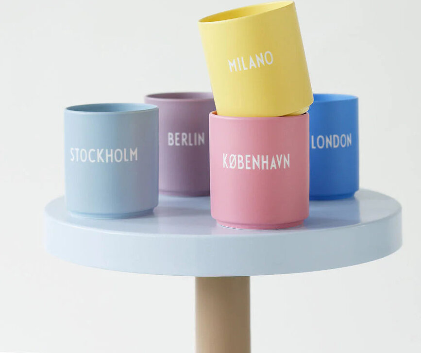 Tazza Favourite City Stockholm, rosa