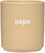 Tazza strutturata Favourite Vip Papa beige
