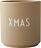 Tazza strutturata Favourite Xmas beige