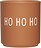 Tazza strutturata Favourite Xmas Ho Ho Ho marroncina