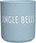 Tazza strutturata Favourite Xmas Jingle Bells celeste chiara