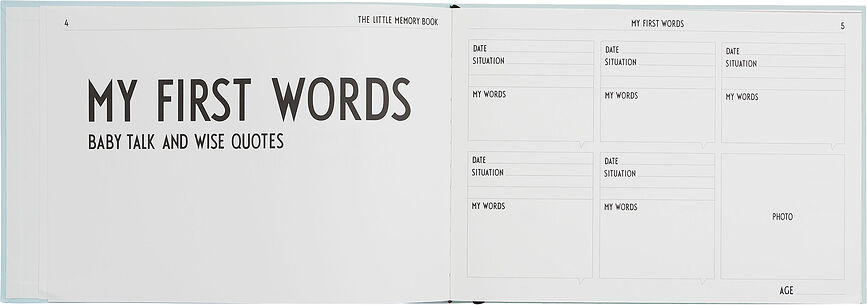 The Little Memory Album za uspomene plavi