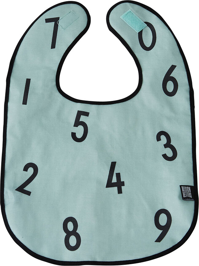 The Numbers Bavoir, vert